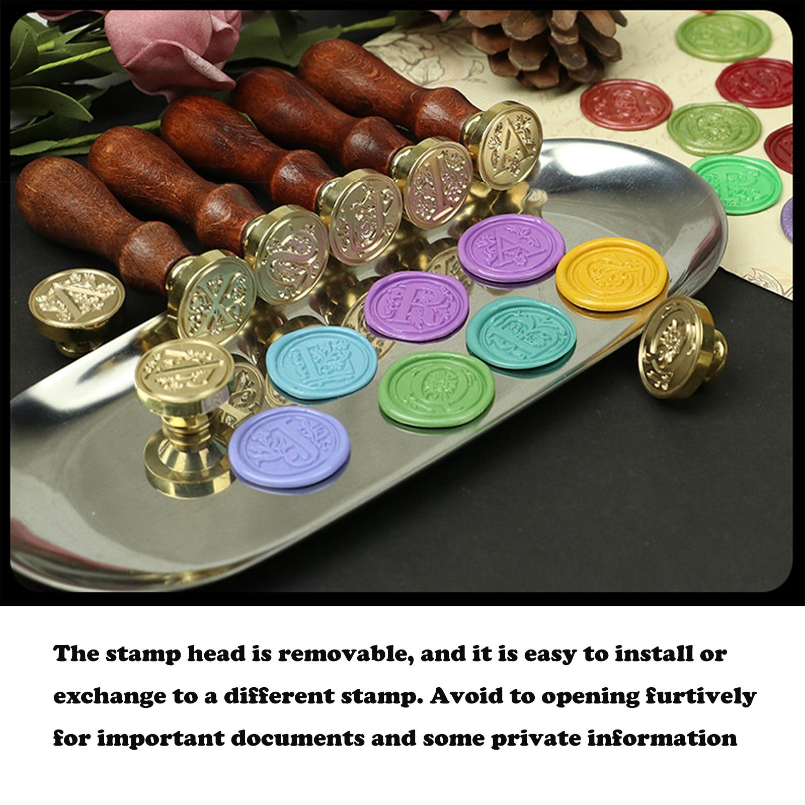 Wooden Handle Letter Seal Wax  - Wax Seal Letter Kit 评论和价格